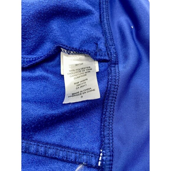 PUMA 3T Toddler Boys Athletic Jacket Blue Yellow White Zipper Zip Up - Picture 6 of 7